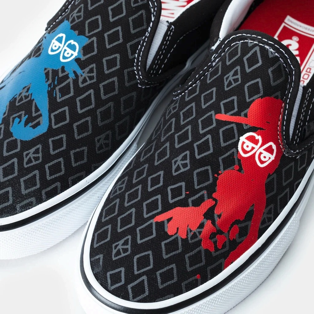 Vans krooked by natas for ray barber popcush